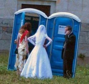 Туалетные кабины в аренду для свадеб